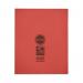 Rhino 8 x 6.5 Exercise Book 48 Page 10mm Squares S10 Red (Pack 100) - VEX342-558-6 14272VC