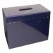 ValueX Cathedral Metal Suspension File Box A4 Blue - A4BL 14312CA