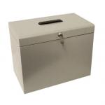 ValueX Cathedral Metal Suspension File Box A4 Grey - A4GY 14326CA