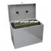 ValueX Cathedral Metal Suspension File Box A4 Grey - A4GY 14326CA