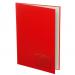 Collins Cathedral Petty Cash Book Casebound A4 2 Debit 10 Credit 96 Pages Red 69/2/10.1 14340CS