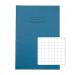 Rhino A4 Exercise Book 64 Page 10mm Squares S10 Light Blue (Pack 50) - VEX677-995-8 14419VC