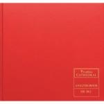 Collins Cathedral Analysis Book Casebound 297x315mm 12 Cash Column 96Pages Red 15012.1 - 810026 14424CS