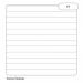 Rhino A6+ Exercise Book 48 Page Ruled 7mm Feint Lines F7 Light Blue (Pack 100) - VNB012-65-8 14447VC