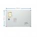 Cathedral Magnetic Whiteboard Aluminium Frame 900x1200mm - WALWB90 14473CA