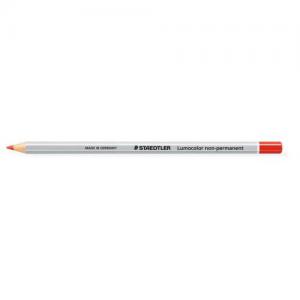 Staedtler Lumocolor Non-Permanent Omnichrom Pencil Red Pack 12 108-2