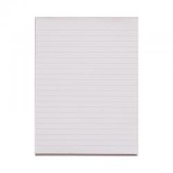 Rhino 8 x 6 Memo Pad 80 Leaf Ruled 8mm Feint Lines F8 (Pack 10) - ES5F-0 14496VC