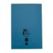 Rhino A4 Special Exercise Book 48 Page Ruled Wide 12mm Feint Lines And Margin F12M Light Blue with Tinted Blue Paper (Pack 10) - EX681111B-8 14517VC