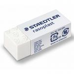 Staedtler Rasoplast Eraser White with White Sleeve (Pack 30) - 526B30 14547SR