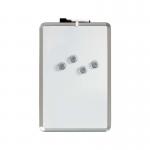 Cathedral Magnetic Whiteboard Aluminium Frame 280x430mm - WALWB2843SL 14571CA