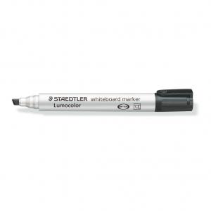 Staedtler Lumocolor Whiteboard Marker Chisel Tip 2-5mm Line Black Pack