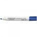 Staedtler Lumocolor Whiteboard Marker Chisel Tip 2-5mm Line Blue (Pack 10) - 351B-3 14666SR