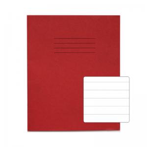 Click to view product details and reviews for Rhino 8 X 65 205 X 165mm Exercise Book 32 Page Feint Ruled 15mm Red.