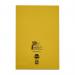 Rhino A4 Exercise Book 64 Page Feint Ruled 15mm With Plain Reverse Yellow (Pack 50) - VEX677-235-2 14692VC