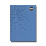 The picture shows five Rhino Stationery A5 notebooks, each with a casebound cover in a deep blue color. The notebooks have 192 pages, each with 8mm feint ruling, giving plenty of space for writing and note-taking. The cover features the Rhino logo, with an image of a charging rhinoceros above the words Rhino Stationery in bold lettering. The pages are a crisp, white color, with evenly spaced lines and a slim margin on the left side. These notebooks are perfect for jotting down notes, journaling, or keeping track of important information.