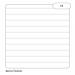 Rhino A4 Perforated Counsels/Council Notebook 96 Page Feint Ruled 8mm Light Blue (Pack 10) - RHCN5-4 14895VC
