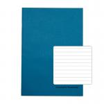 The picture features a pack of 10 Rhino Stationery Notebooks in light blue, each with 96 pages. The notebooks are A4 size and have a perforated design. The cover reads Counsels-Council Notebook and has a faint ruled pattern of 8mm lines.