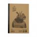 Rhino A4 Recycled Refill Pad 320 Page Feint Ruled 8mm With Margin (Pack 3) - RHDFMR-2 14902VC