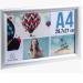 Exacompta Wall Snap Frame Poster Holder Aluminium A4 Crystal (Pack 1) - 8494358D 14921EX