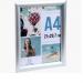Exacompta Wall Snap Frame Poster Holder Aluminium A4 Crystal (Pack 1) -  8494358D 14921EX