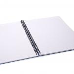 Rhino A4 Polypropylene Notebook With Elastic Band 200 Page Feint Ruled 8mm Green (Pack 6) - RNSE8-6 14930VC