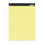 Rhino A4 Perforated Legal Pad 100 Page Feint Ruled 8mm With Margin (Pack 10) - RPY4FM-0 14937VC