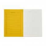 Rhino A5 Reading Record Book 40 Page Yellow (Pack 25) - SDRR5-6 14986VC