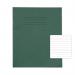 Rhino 8 x 6.5 Inches Learn to Write Book 32 Page Narrow-Ruled Dark Green (Pack 100) - SDXB6-8 15021VC