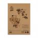 Rhino A1 Recycled Flipchart Pad 40 Leaf 20mm Squared With Plain Reverse (Pack 5) - SRFC-4 15028VC