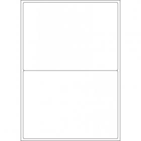 ValueX Multipurpose Label 199.6x143.5mm 2 Per A4 Sheet White (Pack 200 Labels) - 15117SM 15117SM