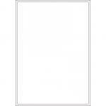 ValueX Multipurpose Label 199.6x289.1mm 1 Per A4 Sheet White (Pack 100 Labels) - 15124SM 15124SM