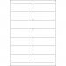 ValueX Multipurpose Label 99.1x38.1mm 14 Per A4 Sheet White (Pack 1400 Labels) - 15131SM 15131SM