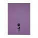 Rhino 13 x 9 A4+ Oversized Exercise Book 40 Page Ruled 8mm Purple (Pack 100) - VDU024-130-4 15245VC