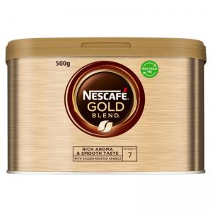 Nescafe Gold Blend Instant Coffee 500g Single Tin - 12339246 15275NT