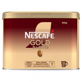 Nescafe Gold Blend Instant Coffee 500g (Single Tin) - 12339246 15275NT