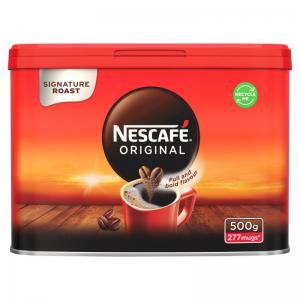 Nescafe Original Instant Coffee 500g Single Tin - 12315337 15282NT