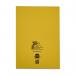 Rhino 13 x 9 A4+ Oversized Exercise Book 40 Page 7mm Squared Yellow (Pack 100) - VDU024-300-2 15287VC