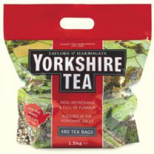Image of Yorkshire Tea Tea Bags Pack of 480 Tea Bags 15345NT