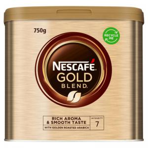 Nescafe Gold Blend Instant Coffee 750g Pack 6 - 12339209x6 15380NT