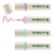 edding 24 EcoLine Highlighter Pen Chisel Tip 2-5mm Line Pastel Violet Pastel Rose Pastel Blue Pastel Yellow (Pack 4) - 4-24-4-1000 15420ED