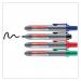 edding 12 Whiteboard Marker Retractable Bullet Tip 1.5-3mm Black Blue Red Green (Pack 4) - 4-12-4 15469ED