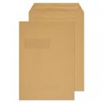 ValueX C4 Envelopes Pocket Self Seal Window Manilla 90gsm (Pack 250) - 12878 15574BL