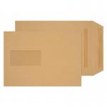 ValueX C5 Envelopes Pocket Self Seal Window Manilla 90gsm (Pack 500) - 18099 15609BL
