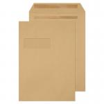 ValueX C4 Envelopes Basketweave Pocket Self Seal Window Manilla 115gsm (Pack 250) - 13889 15630BL