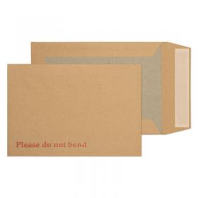 Blake Everyday Envelopes C5+ Manilla Pocket Peel and Seal Board Back 120gsm 240x165mm (Pack 125) - 4112 15637BL