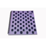 Europa Splash A4+ Notepad Wirebound 160 Pages 80gsm FSC Ruled With Margin Punched 4 Holes Purple (2xPack 3 + FREE Pack of A5) - 2xEU1502Z + EU1504Z 15658EX
