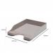 Deflecto Desk Accessory Starter Kit Warm Grey - CP175YTWGY 15791DF