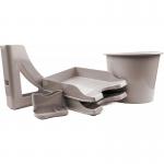 Deflecto Desk Accessory Starter Kit Warm Grey - CP175YTWGY 15791DF