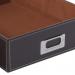 Faux Leather Brown Box