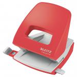 Leitz NeXXt Recycle Hole Punch 30 Sheets Red - 50030025 15847AC